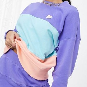 Puma color block sweatshirt